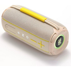 T&G TG-696 Ηχείο Bluetooth 10W με Ραδιόφωνο Μπεζ