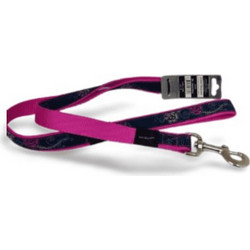 Rogz Armed Response Λουρί Σκύλου 1.2m x 25mm Μωβ