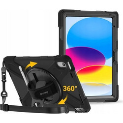 Crong Defender Plus Black (iPad 10.9"-11" 2022 / 2025)