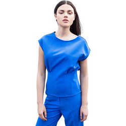 AGGEL Γυναικείο Καλοκαιρινό Top Royal Blue SS41023KF-1073