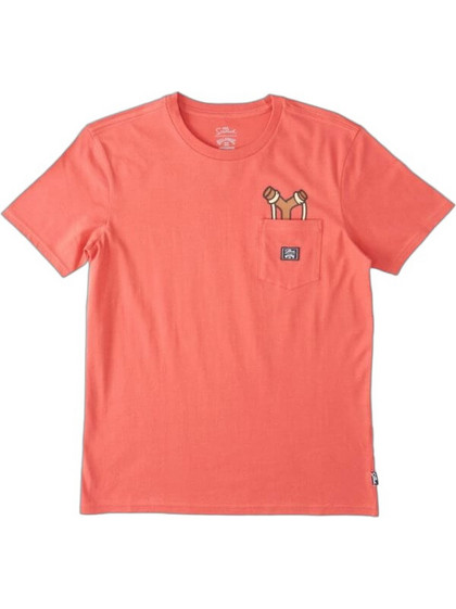 Billabong Παιδικό T-Shirt Κοντομάνικο Κοραλί C2SS45BIW0-2425