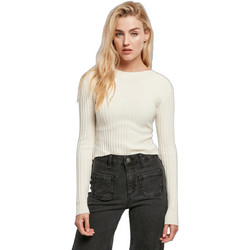 Urban Classics Γυναικείο Χειμερινό Crop Top Ριπ Εκρού TB5442-02903
