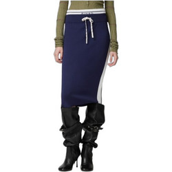 Pinko Μίντι Φούστα Υφασμάτινη Ψηλόμεση Pencil Navy Μπλε 104740A2FQEZ1