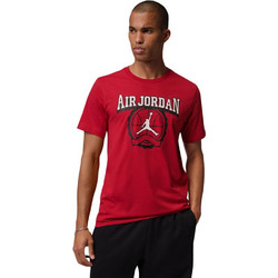 Jordan Nike Air Ανδρικό Αθλητικό T-Shirt Κόκκινο CV3419-687