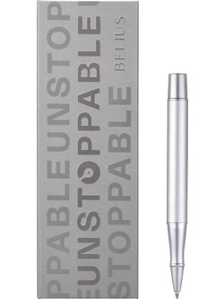 Belius Unstoppable Silver Στυλό Υγρής Μελάνης 0.7mm BB308