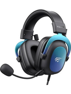Havit H2002U Pro Gaming Headset Over Ear Black Blue