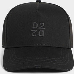 Dsquared2 Ανδρικό Καπέλο Jockey Μαύρο BCM096405C00001M436