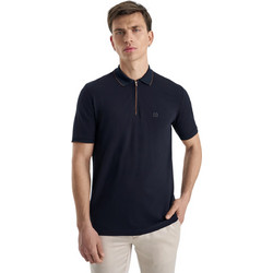Monte Napoleone Ανδρική Μπλούζα Polo Κοντομάνικη Navy Μπλε 261-51-2675-5191-3