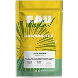 Eau Lala Silhouette Pineapple Συμπλήρωμα Διατροφής με Πράσινο Καφέ 12 Αναβράζοντα Δισκία
