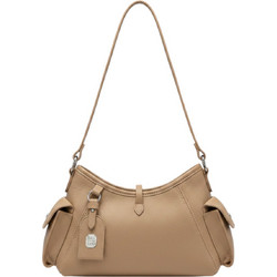 Bag to Bag Γυναικεία Τσάντα Χιαστί από Δερματίνη Nude με Στενό Λουρί KX2514