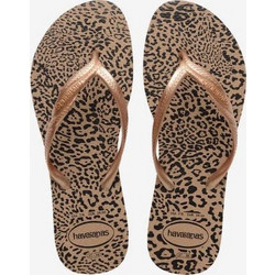 Havaianas Γυναικείες Σαγιονάρες Αντιολισθητικές Χρυσές 4145488-3581