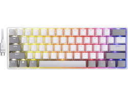 Corsair Clipper Pro Mini 60 Μηχανικό Gaming Πληκτρολόγιο 60% με Corsair MGX Διακόπτες RGB White