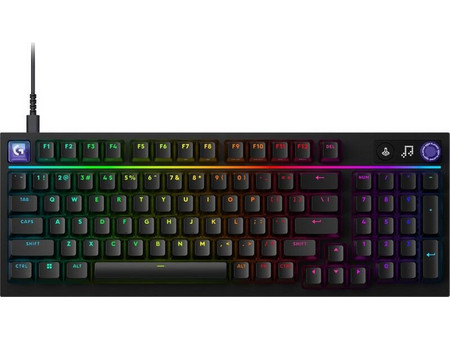 Logitech G316 X 98 Μηχανικό Gaming Πληκτρολόγιο με GL Tactile Διακόπτες RGB Black