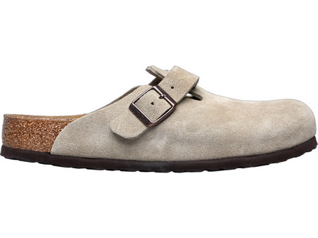Birkenstock Leather Boston Leve Taupe 60461