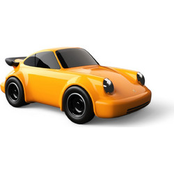 Baghera Αγωνιστικό Αυτοκίνητο Porsche Κίτρινο