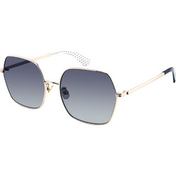 Kate Spade ELOY-F-S-807 Γυναικεία Γυαλιά Ηλίου Τετράγωνα Μεταλλικά Χρυσά με Μαύρο Φακό