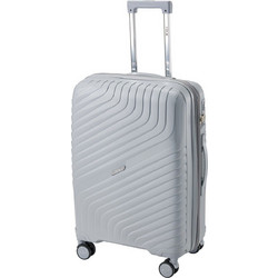 RCM 139 Βαλίτσα Μεσαία 67x45x26cm με 4 Ρόδες Ασημί