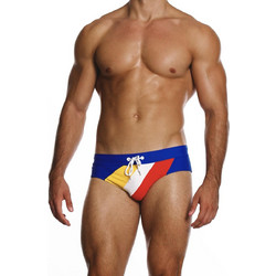 Modus Vivendi Water Sports Classic Αθλητικό Ανδρικό Μαγιό Σλιπ με Σχέδια Πολύχρωμο AS2613