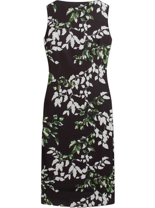 Ted Baker Nevv Mini Καλοκαιρινό Βραδινό Φόρεμα Floral Μαύρο 284838