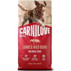 Carnilove Active Adult Grain Free with Lamb & Wild Boar 1.5kg