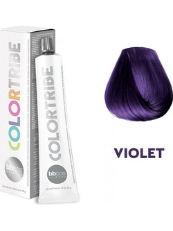 BBCOS Color Tribe Violet Ημιμόνιμη Βαφή Μαλλιών 100ml