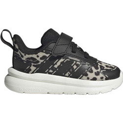 Adidas Tensaur Run 4.0 Παιδικά Αθλητικά Παπούτσια για Τρέξιμο Μαύρα Μπεζ KI2625
