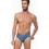 Minerva Ανδρικά Σλιπ Βαμβακερά Μπλε 2Pack 90-20521