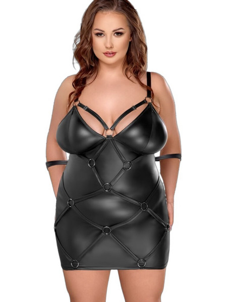 Cottelli Sexy Φόρεμα Μαύρο 27184561051