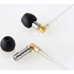 Final F7200 Ακουστικά Ψείρες Earbuds Μαύρα Χρυσά
