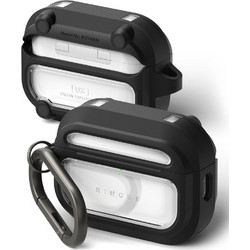 Ringke UX Θήκη TPU με Γάντζο για Apple AirPods Pro 3 Διαφανής