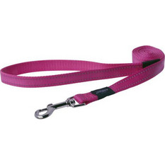 Rogz Utility Λουρί Σκύλου έως 22kg 1.4m x 20mm Ροζ