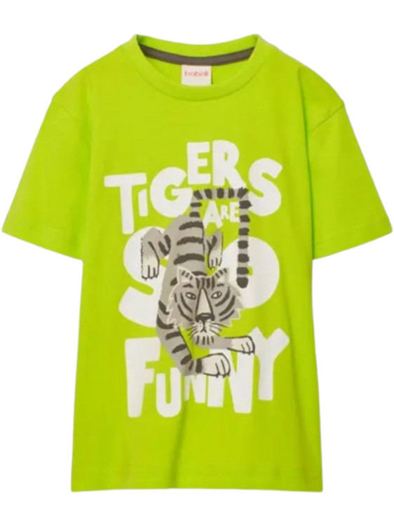 Boboli Παιδικό T-Shirt Κοντομάνικο Lime 623034-4527