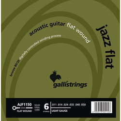 Galli AJF1150 Σετ 6 Χορδές Ακουστικής Κιθάρας 80/20 Bronze 11-50" Light Tension
