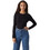 Vero Moda Γυναικείο Χειμερινό Top Ριπ Μαύρο 10293830