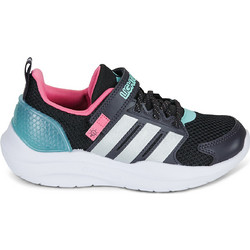 Adidas Lightorama Παιδικά Αθλητικά Παπούτσια για Τρέξιμο Μαύρα Γαλάζια Φούξια KJ9713