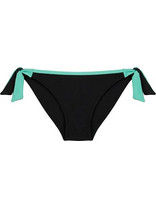 Marko Bikini Slip Μαύρο Τιρκουάζ M-835