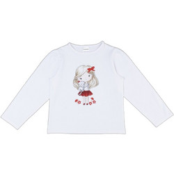 Prenatal Παιδικό T-Shirt Μακρυμάνικο Λευκό Κόκκινο 1559914