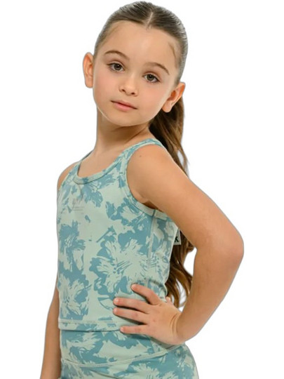 BodyTalk Παιδικό Crop Top Αμάνικο Πράσινο Mint 1261-705220-80702