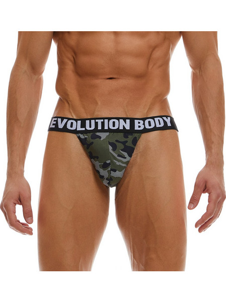 Evolution Body Ανδρικό Σλιπ Χακί 7019