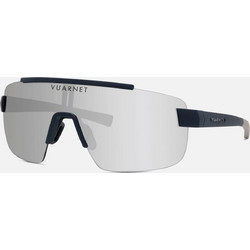 Vuarnet VU40115U 070091C Ανδρικά Γυαλιά Ηλίου Μάσκα Κοκάλινα Μαύρα με Διαφανές Φακό