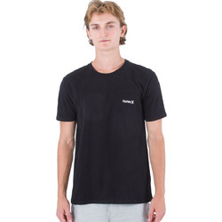 Hurley Ανδρικό Αθλητικό T-Shirt Μαύρο HATS2060 Μαύρο