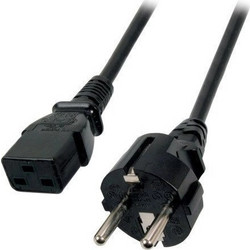 EFB Elektronik EK511.1,8 Καλώδιο Τροφοδοσίας Schuko to IEC C19 1.8m