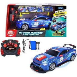 Dickie Toys Ford Mustang Customized Τηλεκατευθυνόμενο Αυτοκίνητο 1:24 201105014