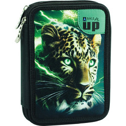 Back Me UP Thunder Cat Κασετίνα Γεμάτη με 2 Θήκες Μαύρη Πράσινη 357-46100