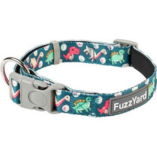 FuzzYard Dinosaur Land Κολάρο Σκύλου Πολύχρωμο 1.5x25-38cm
