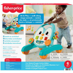 Fisher-Price Musical Penguin Περπατούρα 6m+ JHF74