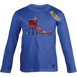 Takeposition Barbeque Terror Παιδικό T-Shirt Μακρυμάνικο Royal Blue 814-1655