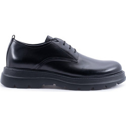 Damiani Ανδρικά Σκαρπίνια Derby Δερμάτινα Μαύρα 7503