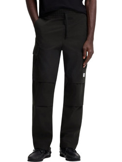 Hugo Boss GADIC242 Ανδρικό Παντελόνι Cargo Κανονική Εφαρμογή Μαύρο 50564196-001