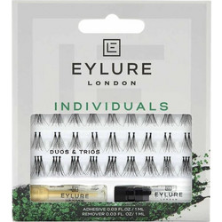 Eylure Individuals Duos & Trios Βλεφαρίδες Τουφάκια Σετ με Κόλλα AD-966A93